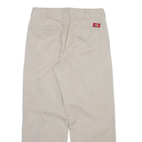 DICKIES Womens Trousers Beige Regular Straight W29 L28