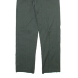 DICKIES Mens Trousers Green Slim Tapered W26 L28