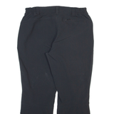CRANE Womens Trousers Black Relaxed Straight W30 L26