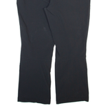 CRANE Womens Trousers Black Relaxed Straight W30 L26