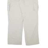 SWITCHER Cargo Mens Trousers Beige Relaxed Straight W34 L32