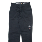 DICKIES Mens Trousers Black Regular Straight W30 L30