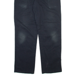 DICKIES Mens Trousers Black Regular Straight W34 L32