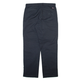 DICKIES Mens Trousers Black Regular Straight W34 L32