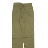 JEANS POWER Womens Trousers Green Slim Straight W22 L31