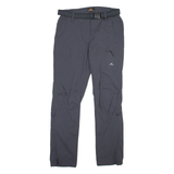 NORDCAP Womens Trousers Grey Slim Straight W28 L30