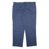 DICKIES 874 Workwear Mens Trousers Blue Regular Straight W42 L30