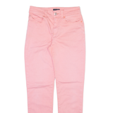 ARMANI JEANS Womens Trousers Pink Slim Straight W27 L27
