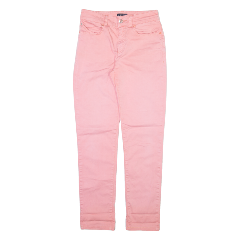 ARMANI JEANS Womens Trousers Pink Slim Straight W27 L27