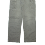 COLUMBIA Mens Trousers Grey Relaxed Straight W30 L30