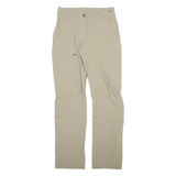 MAIER SPORTS Womens Trousers Beige Regular Straight W26 L30