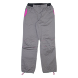 CRANE Womens Trousers Grey Regular Straight W26 L30