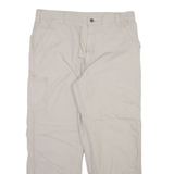 CARHARTT Mens Trousers Beige Relaxed Straight W38 L30