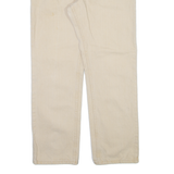 LEE Mens Trousers Cream Regular Straight W34 L30