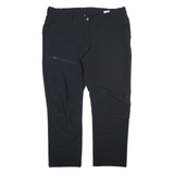 MAIER SPORTS Womens Trousers Black Relaxed Straight W40 L28