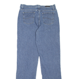 LEE Womens Jeans Blue Relaxed Straight W30 L32