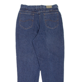 LEE Womens Jeans Blue Regular Mom W30 L30