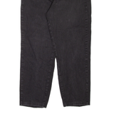 LEE Womens Jeans Black Relaxed Tapered W28 L26