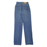 LEE Womens Jeans Blue Regular Straight Stone Wash W24 L33