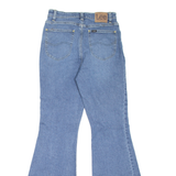 LEE Womens Jeans Blue Regular Flared Stone Wash W27 L33