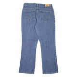 LEVI'S 550 Womens Jeans Blue Relaxed Bootcut Stone Wash W28 L27