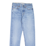 LEVI'S Wedgie BIG E Womens Jeans Blue Slim Skinny Stone Wash W25 L27