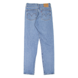 LEVI'S Wedgie BIG E Womens Jeans Blue Slim Skinny Stone Wash W25 L27