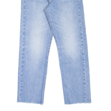 LEVI'S Wedgie BIG E Womens Jeans Blue Regular Straight Stone Wash W25 L26