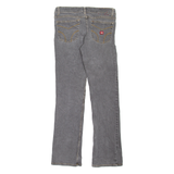 DICKIES Womens Jeans Grey Regular Straight W31 L31