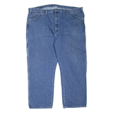 DICKIES Carpenter Workwear Mens Jeans Blue Relaxed Tapered W48 L30