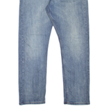 WRANGLER Athletic Fit Mens Jeans Blue Regular Tapered Stone Wash W34 L30