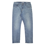 WRANGLER Athletic Fit Mens Jeans Blue Regular Tapered Stone Wash W34 L30