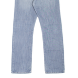 LEVI'S 514 Jeans Distressed Mens Blue Slim Straight Stone Wash W30 L30