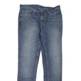 LEVI'S 511 Jeans Mens Blue Slim Straight Stone Wash W32 L32