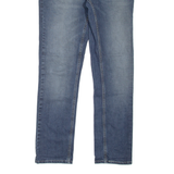 LEVI'S 511 Jeans Mens Blue Slim Straight Stone Wash W32 L32