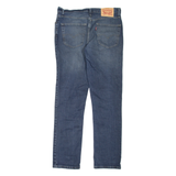 LEVI'S 511 Jeans Mens Blue Slim Straight Stone Wash W32 L32