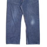 LEVI'S 505 Jeans Mens Blue Regular Straight W34 L24