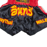 EAGLES GYM Thai Boxing Mens Sports Shorts Red S W24