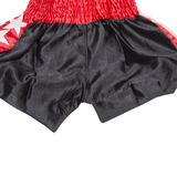 EAGLES GYM Thai Boxing Mens Sports Shorts Red S W24