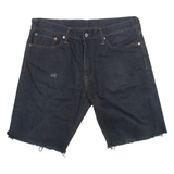LEVI'S 504 Womens Jorts Shorts Blue M W34