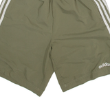ADIDAS Mesh Lined Mens Swimming Shorts Green S W24