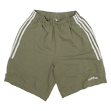 ADIDAS Mesh Lined Mens Swimming Shorts Green S W24
