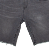 LEVI'S 511 Womens Jorts Shorts Grey Slim S W28