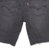 LEVI'S 511 Womens Jorts Shorts Grey Slim S W28