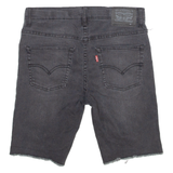 LEVI'S 511 Womens Jorts Shorts Grey Slim S W28