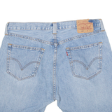 LEVI'S 501 Womens Jorts Shorts Blue L W36