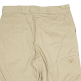 DICKIES Mens Workwear Shorts Beige XL W38