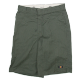 DICKIES Mens Workwear Shorts Green Loose XL W36