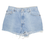 LEVI'S 550 Womens Denim Shorts Blue S W28