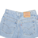 LEVI'S 550 Womens Denim Shorts Blue S W28